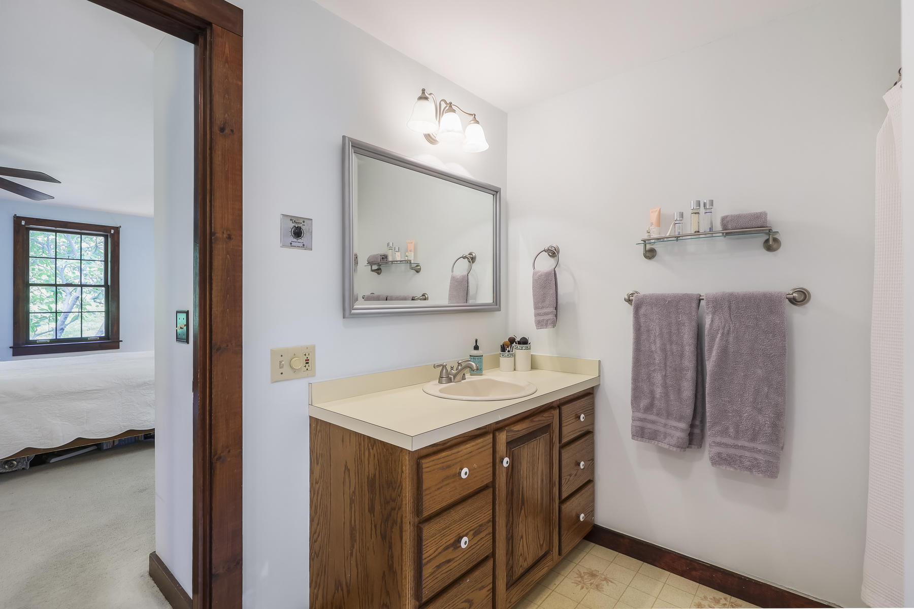 2 Greengate Road Falmouth, MA 02540 - Photo 23 of 51 a bathroom with a sink a mirror and a toilet