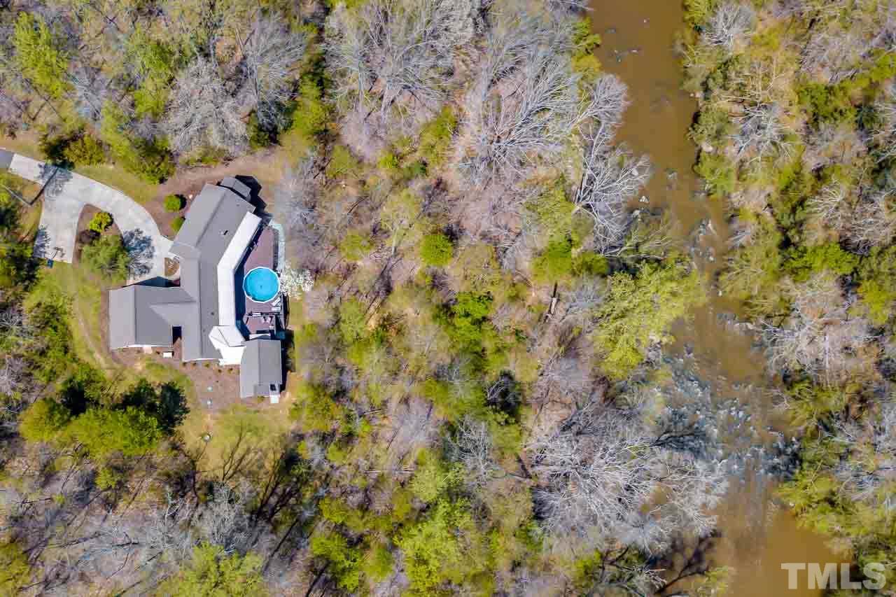402 Bowen Road Rougemont, NC 27572 - Photo 24 of 25 a aerial view of a house with yard and outdoor space