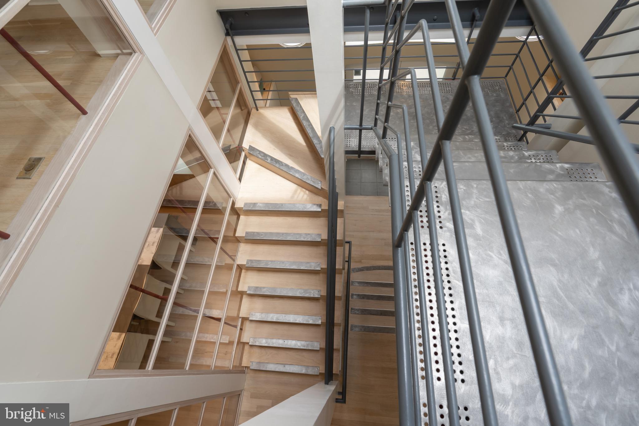 4770 Reservoir Road Northwest Washington, DC 20007 - Photo 24 of 50 Iconic steel staircase