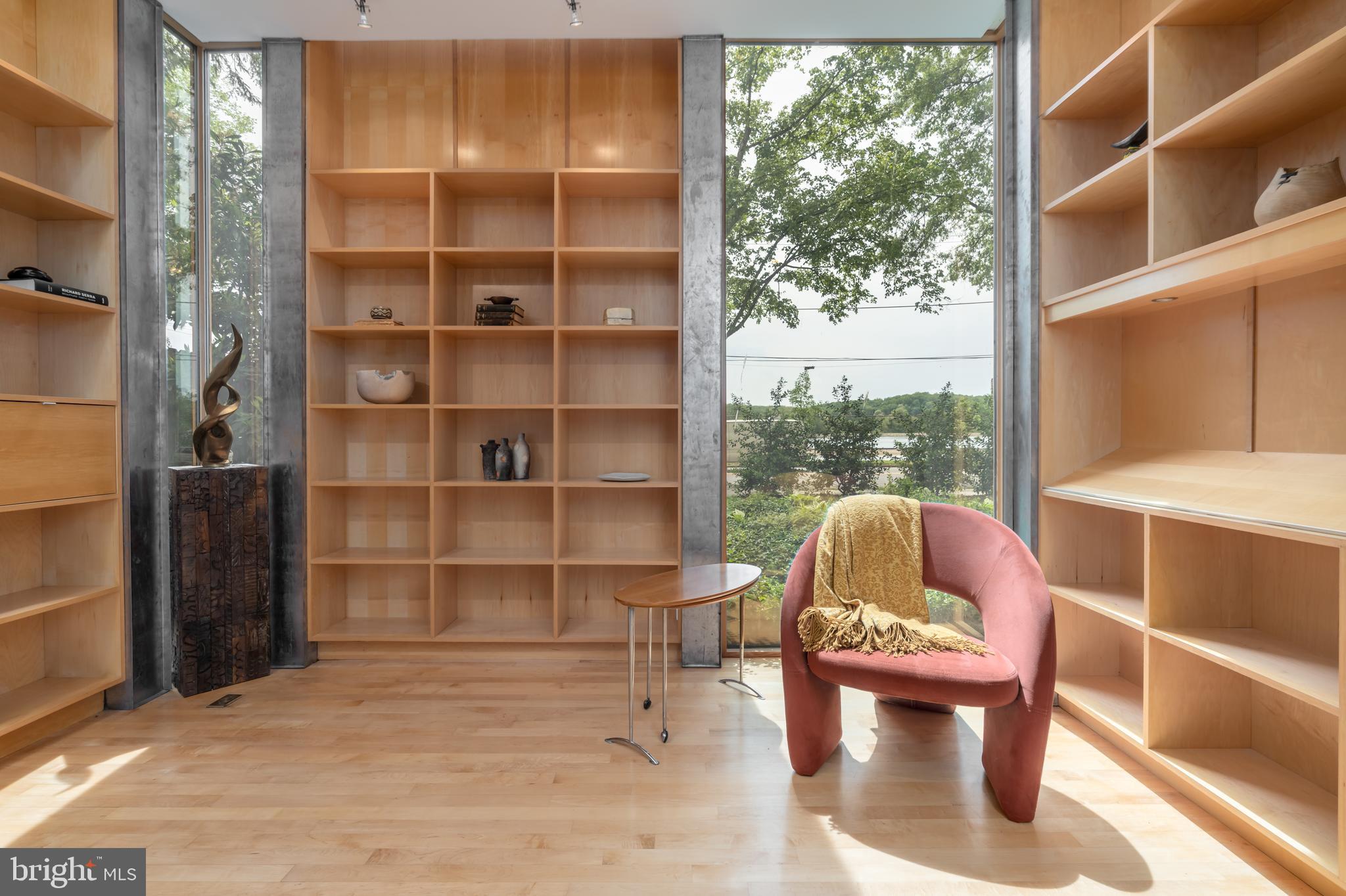 4770 Reservoir Road Northwest Washington, DC 20007 - Photo 40 of 50 Award winning office with built in shelves & glass