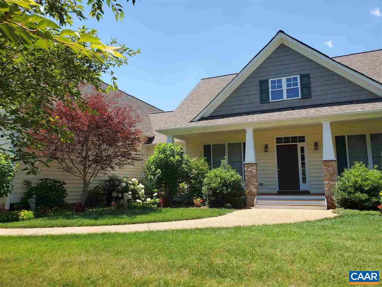 139 Wexford Ridge Road Ruckersville, VA 22968 - Photo 5 of 45 a front view of a house with a yard and trees