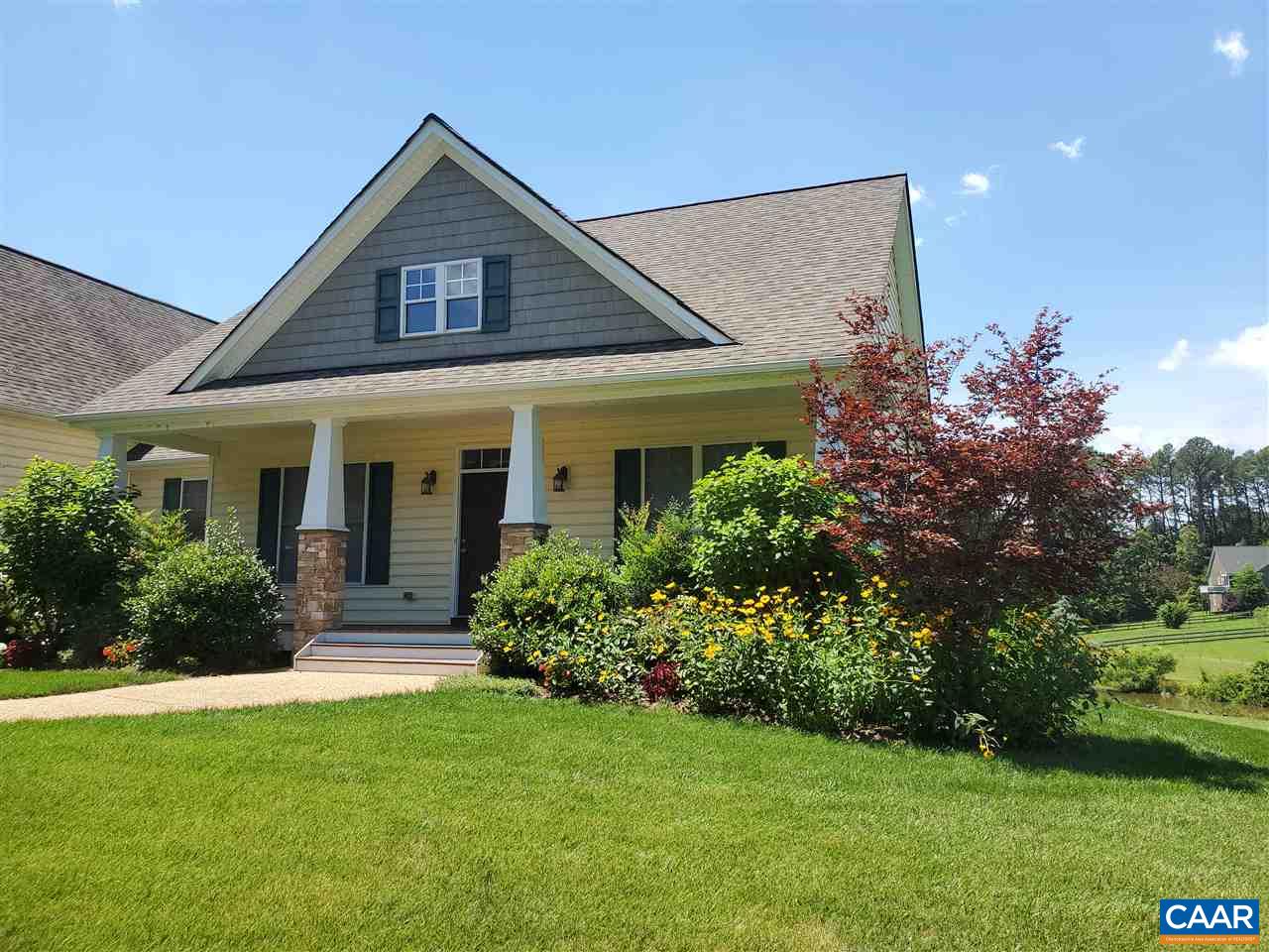 139 Wexford Ridge Road Ruckersville, VA 22968 - Photo 6 of 45 a front view of a house with a yard and garage