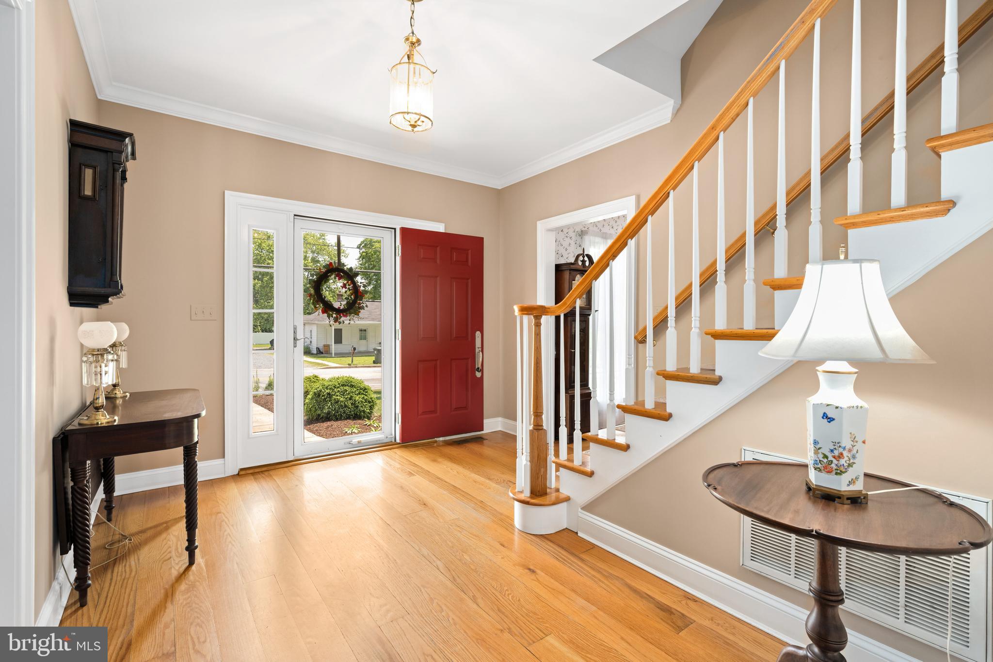 1009 South Washington Street Easton, MD 21601 - Photo 16 of 54 a view of an entryway and wooden floor