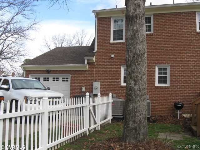 5313 Graymoss Road North Chesterfield, VA 23234 - Photo 21 of 24 Exterior Back - The garage entry is on the back an