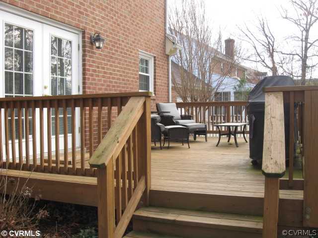5313 Graymoss Road North Chesterfield, VA 23234 - Photo 23 of 24 Exterior Back - The Deck was completely replaced l