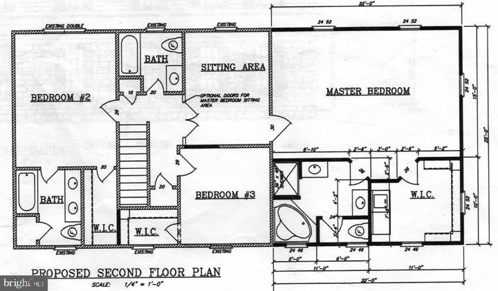 12251 Davis Road Remington, VA 22734 - Photo 42 of 43 Floorplan from the 2010 addition, upper level