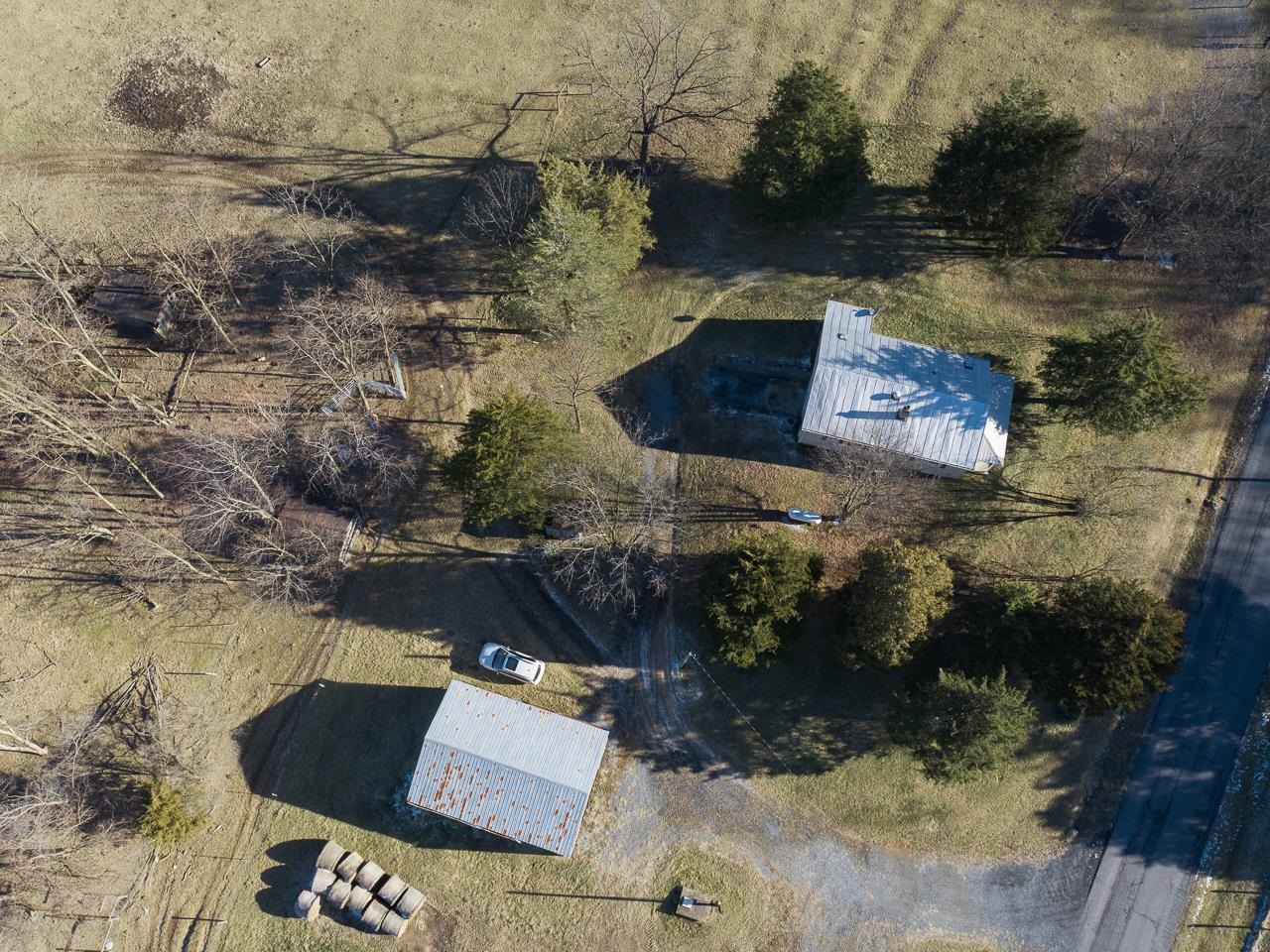 7176 Winestore Road Timberville, VA 22853 - Photo 35 of 45 an aerial view of house with yard swimming pool and outdoor seating