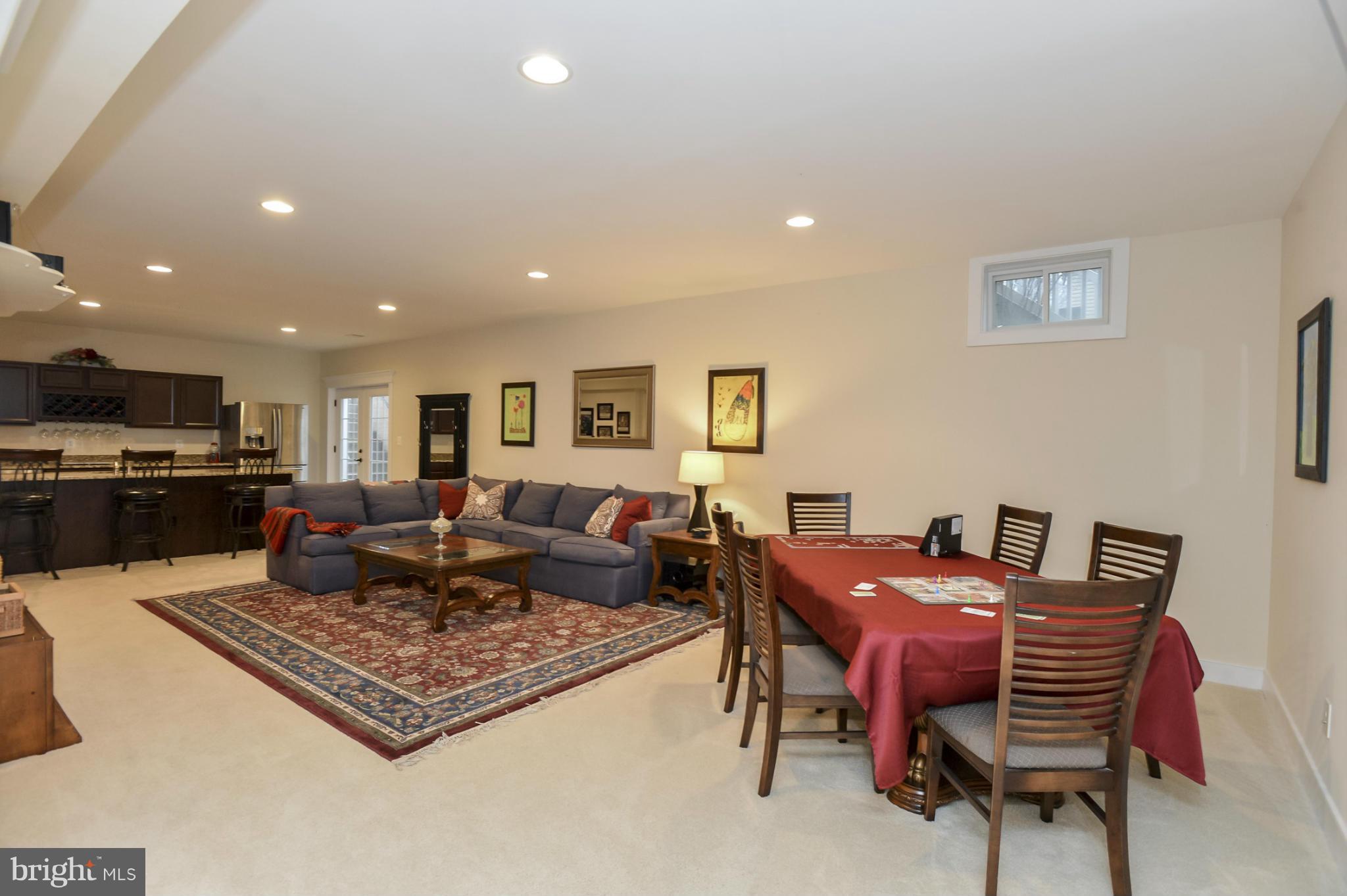 224 Tapawingo Road Southeast Vienna, VA 22180 - Photo 24 of 30 Lower Level Rec Room with walk-up