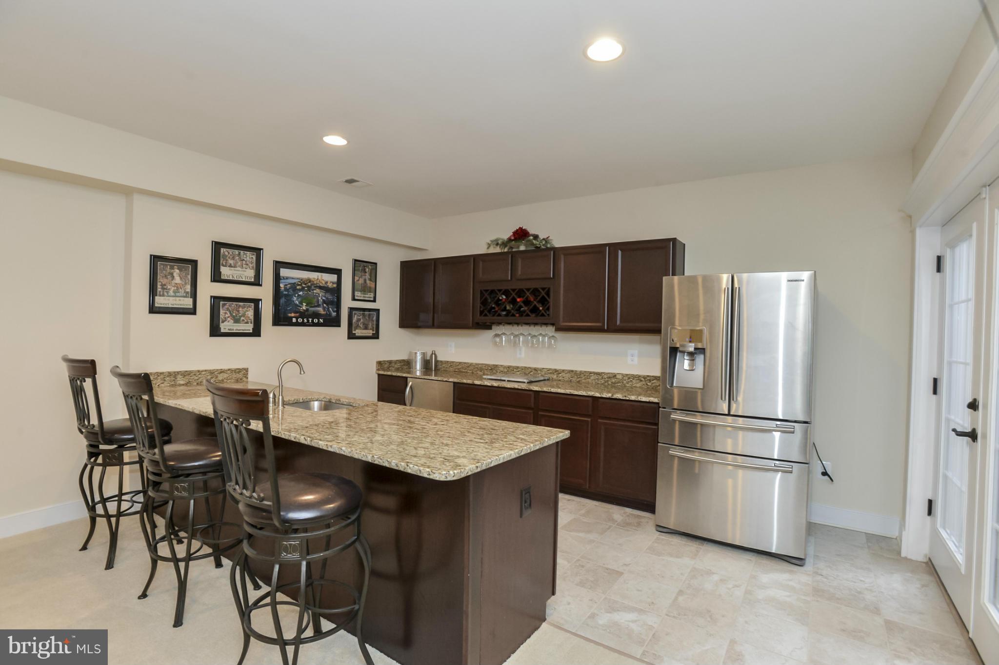 224 Tapawingo Road Southeast Vienna, VA 22180 - Photo 27 of 30 LL Wet Bar with ceramic floor