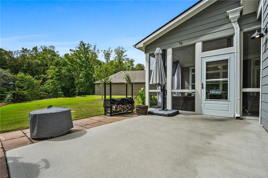 4883 Pleasantry Way Northwest Acworth, GA 30101 - Photo 37 of 46 a view of a house with porch and a yard