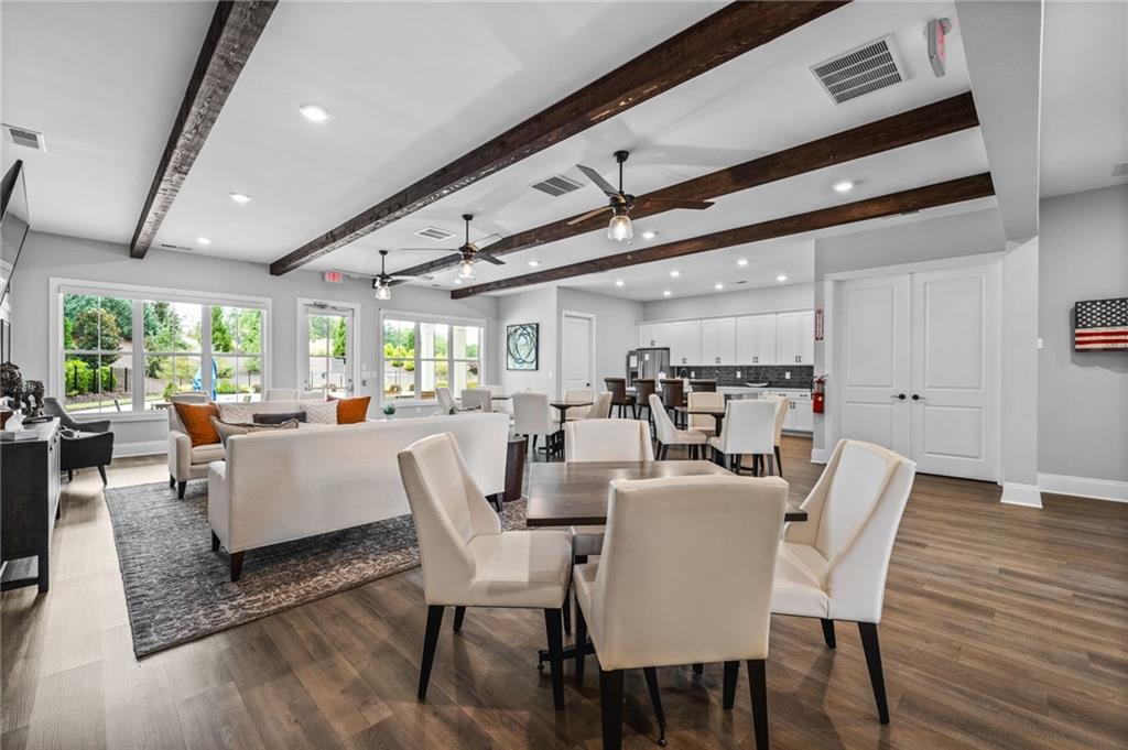 4883 Pleasantry Way Northwest Acworth, GA 30101 - Photo 42 of 46 a dining room with furniture and wooden floor