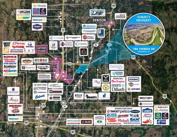 $1,999,995 | -tbd Theresa Drive, Denison, TX 75020