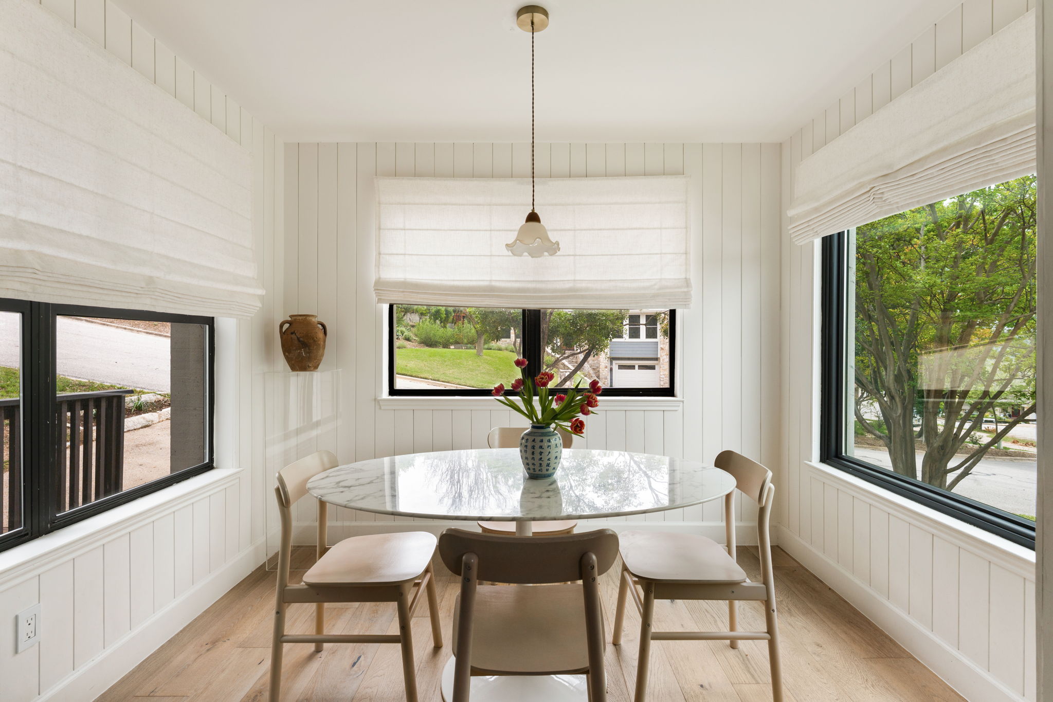 9101 Echo Point Cove Austin, TX 78759 - Photo 14 of 34 a view of a dining room with furniture window and outside view