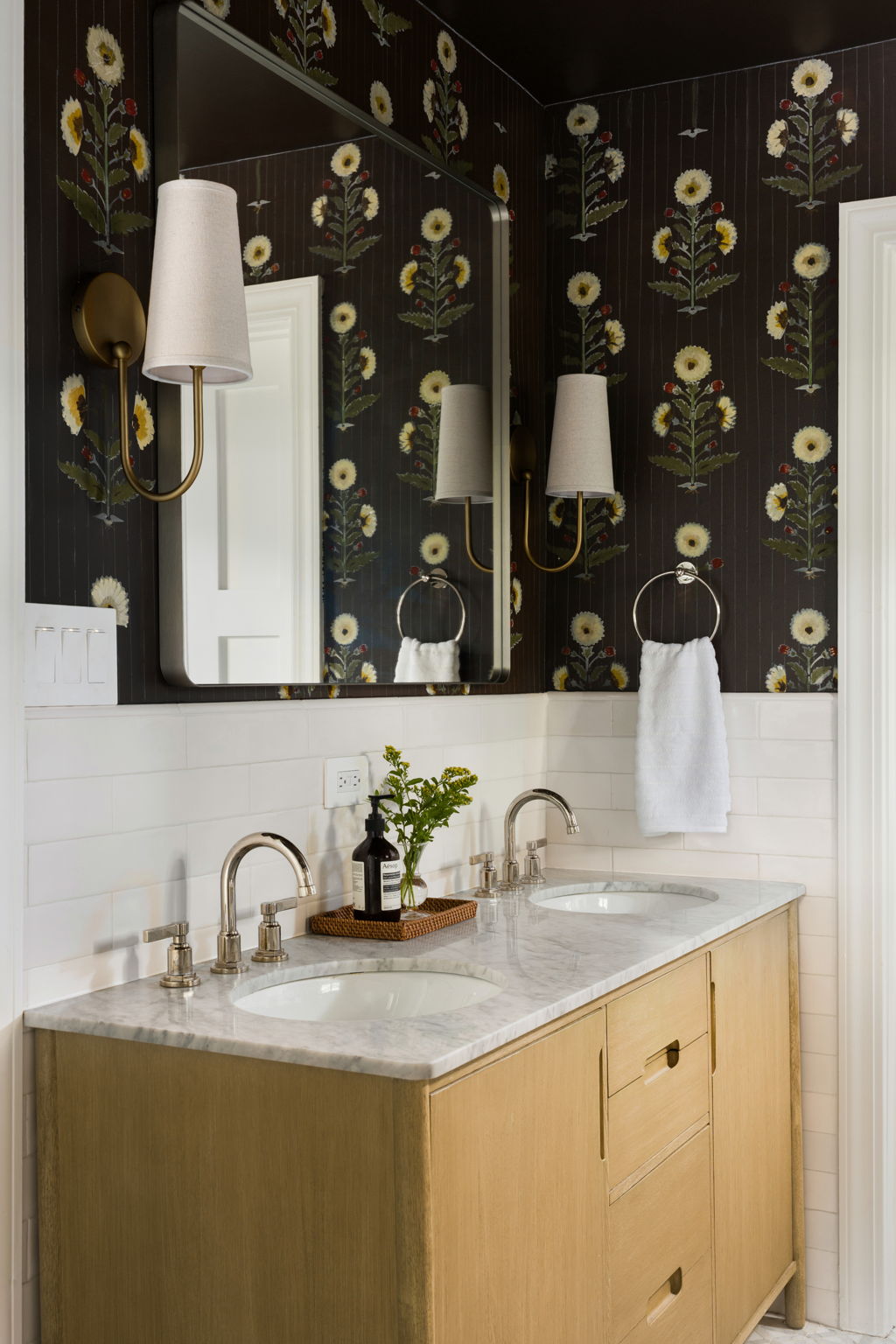 9101 Echo Point Cove Austin, TX 78759 - Photo 20 of 34 a bathroom with a sink and a mirror