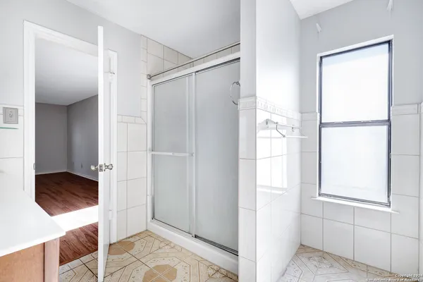 a view of closet area