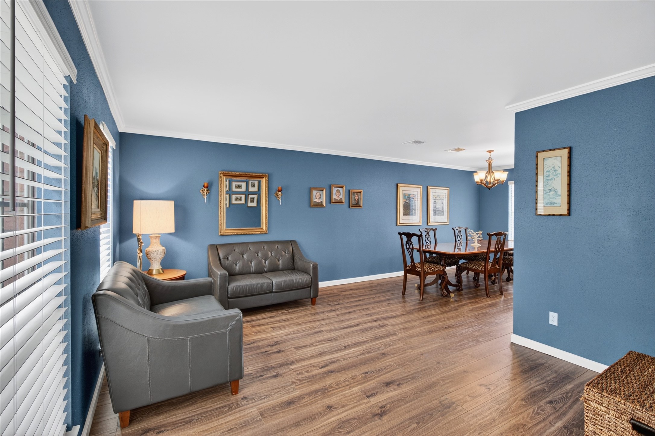 20214 Woodsboro Court Spring, TX 77388 - Photo 5 of 50 Formal Living & Formal Dining! Recently Painted Interior! Luxury Vinyl Plank throughout 1st Floor!