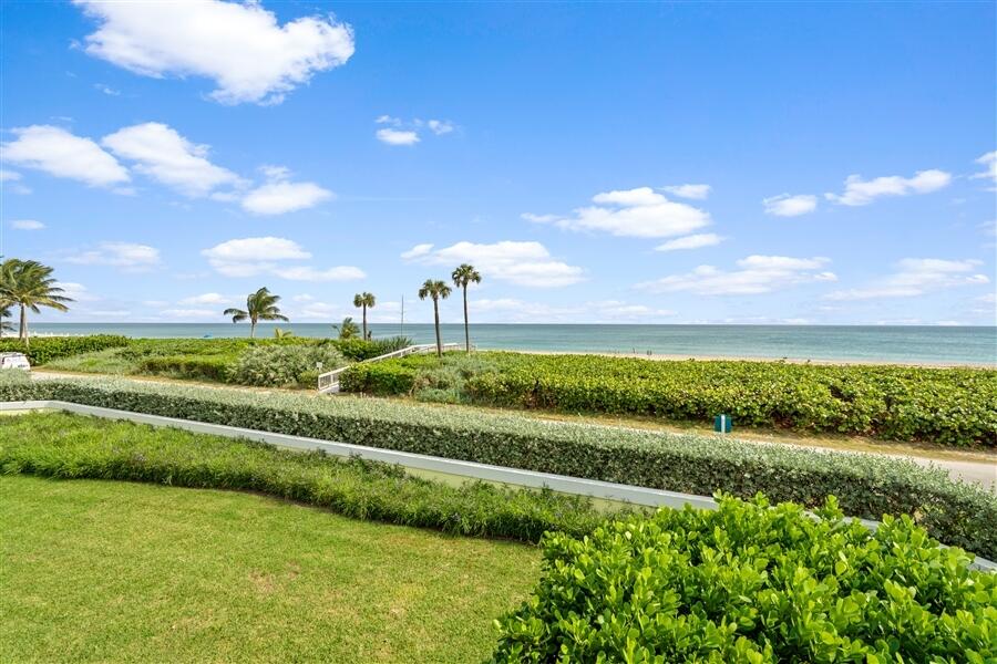 5111 North Ocean Boulevard, Unit A Ocean Ridge, FL 33435 - Photo 36 of 47 a view of a lake with a big yard