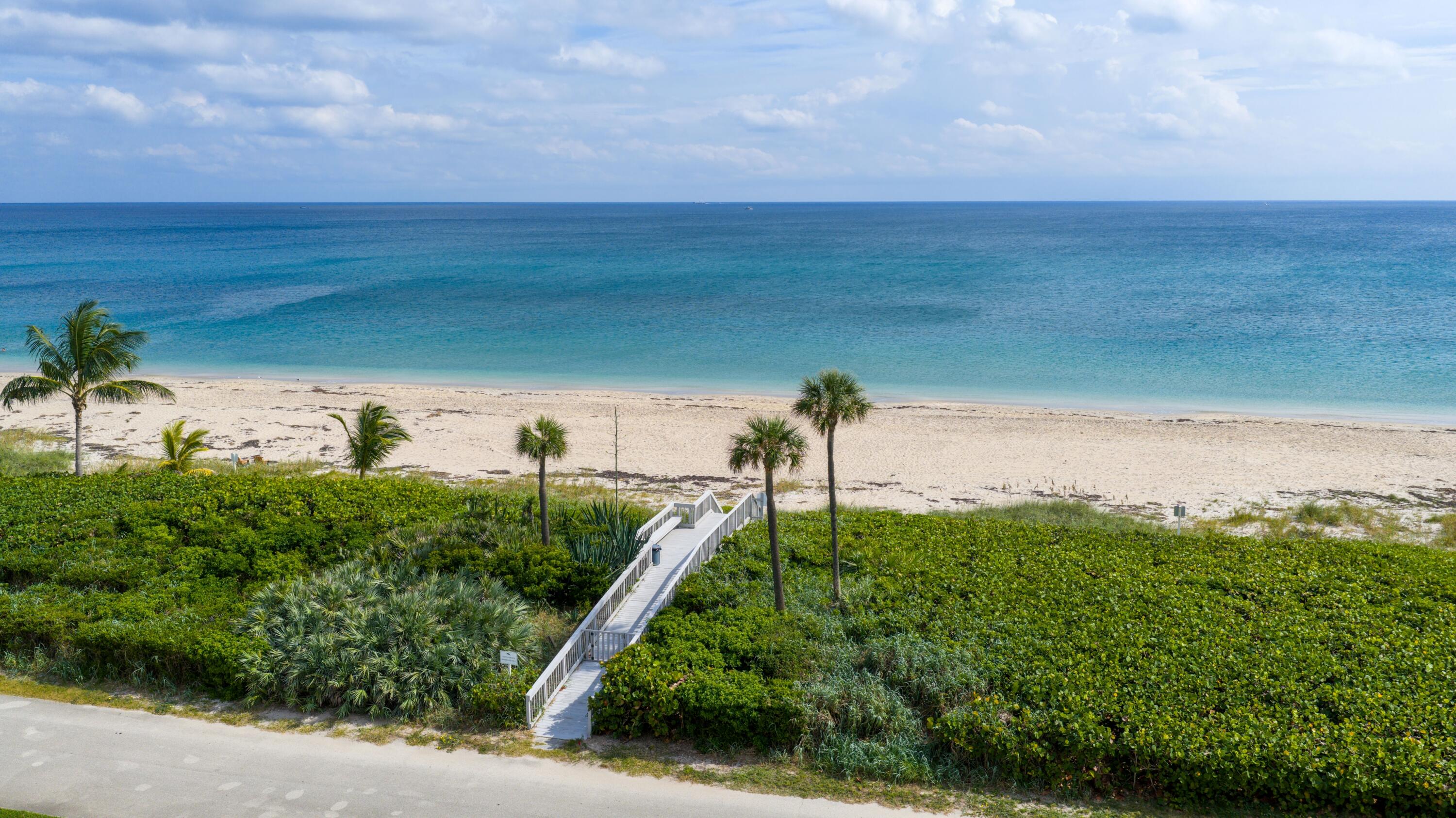 5111 North Ocean Boulevard, Unit A Ocean Ridge, FL 33435 - Photo 5 of 47 a view of a garden