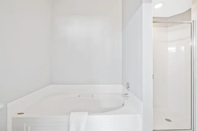 a view of small space with racks on the wall