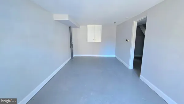 a view of hallway with window