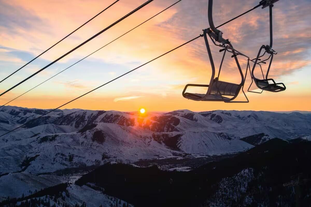 2233 Bonne Vie Condo Road, Unit 2233 Sun Valley, ID 83353 - Photo 32 of 35 Good Morning skiing