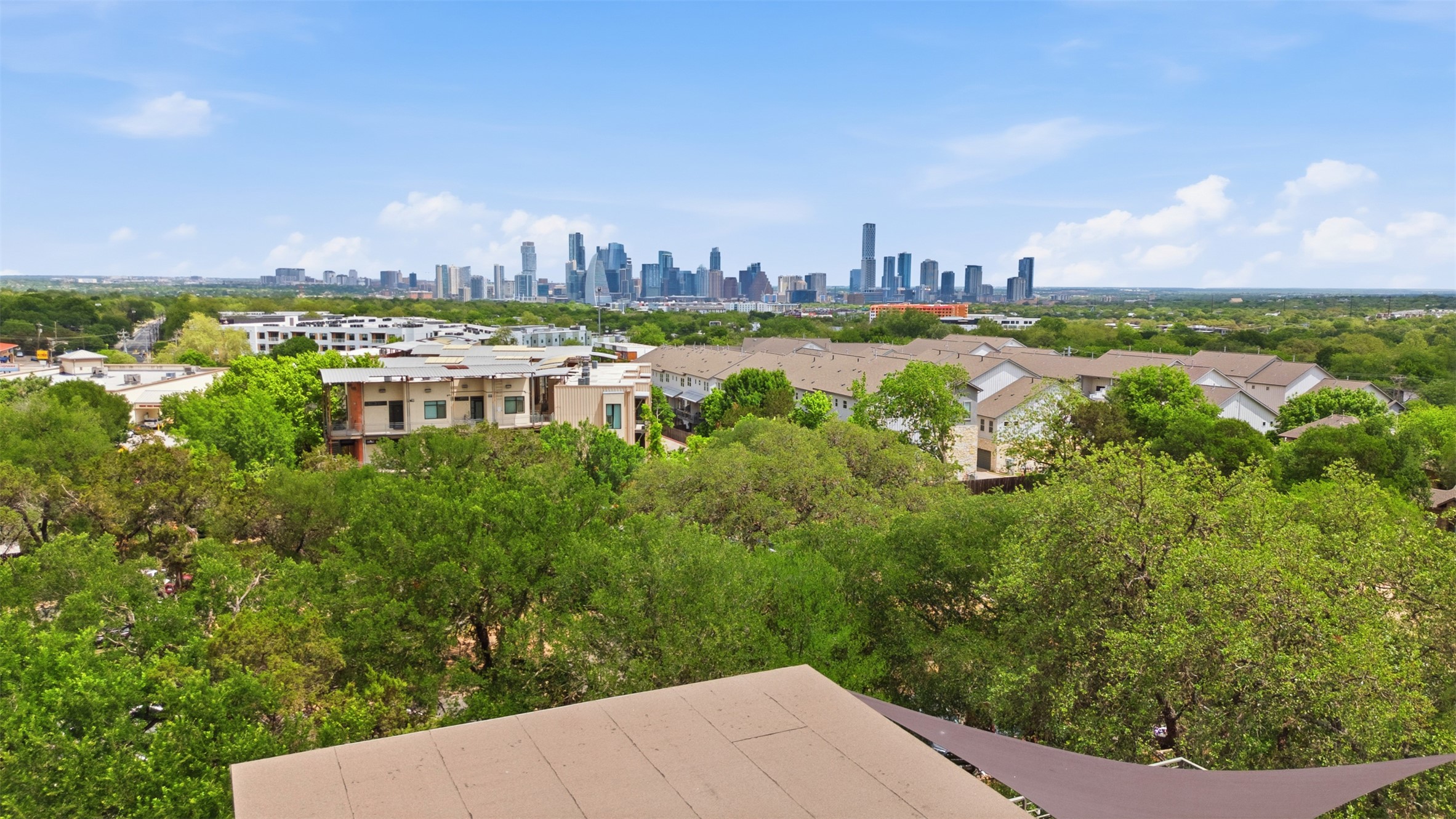 2608 Del Curto Road, Unit 3 Austin, TX 78704 - Photo 3 of 36 No drone here - actual rooftop view!