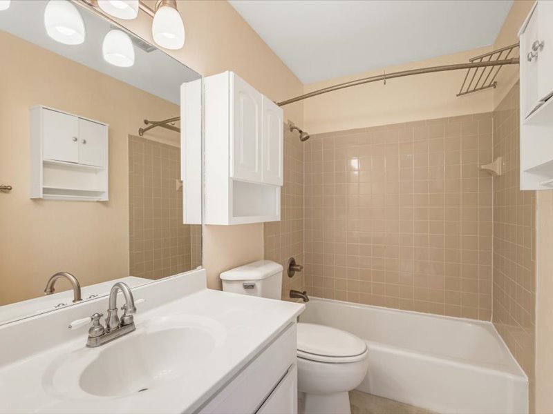 706 Kiwanis Drive, Unit 4 Freeport, IL 61032 - Photo 16 of 23 a bathroom with a sink mirror toilet and bathtub