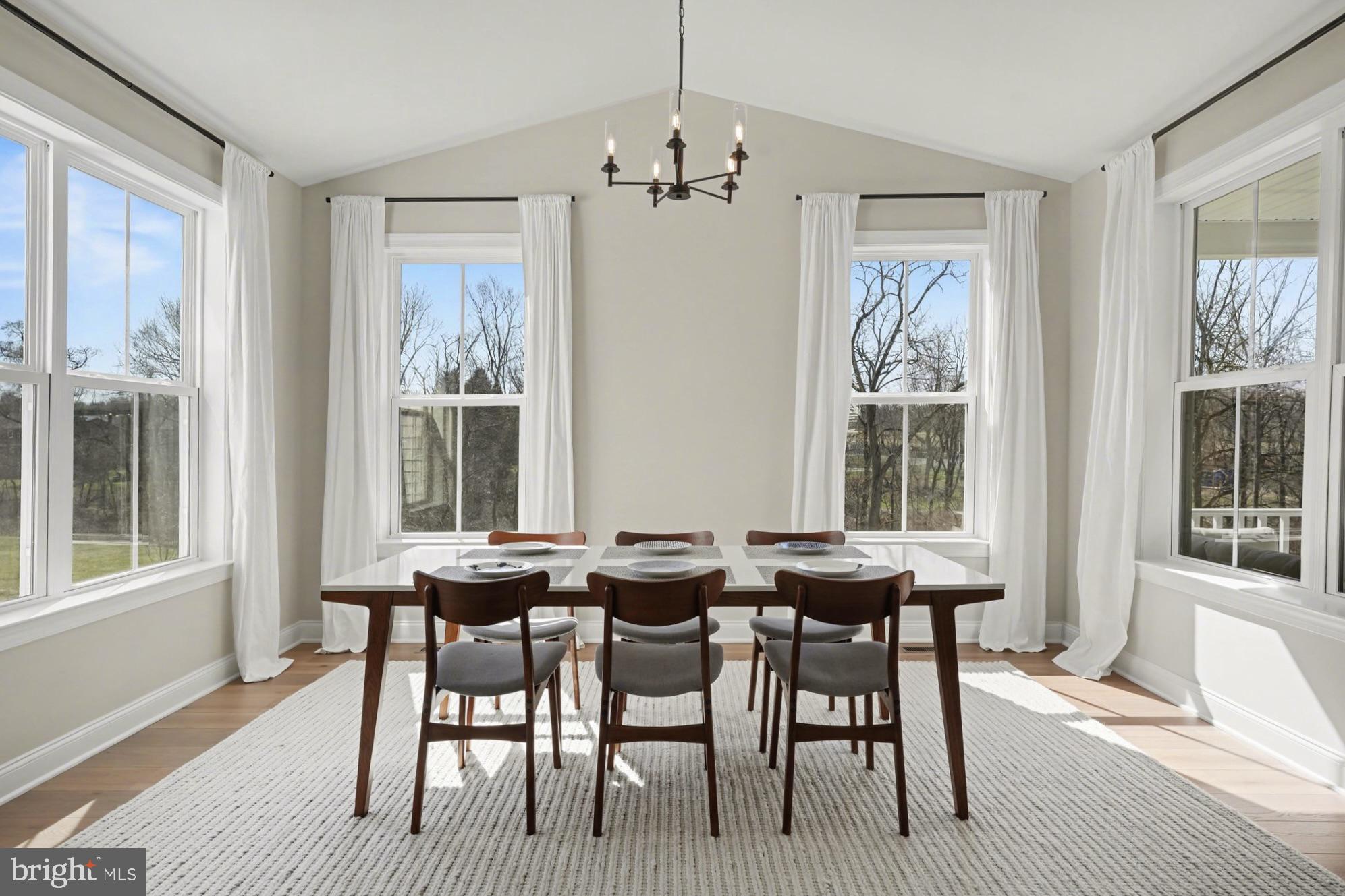 236 Indian Creek Road Telford, PA 18969 - Photo 11 of 51 a view of a dining room with furniture window and outside view