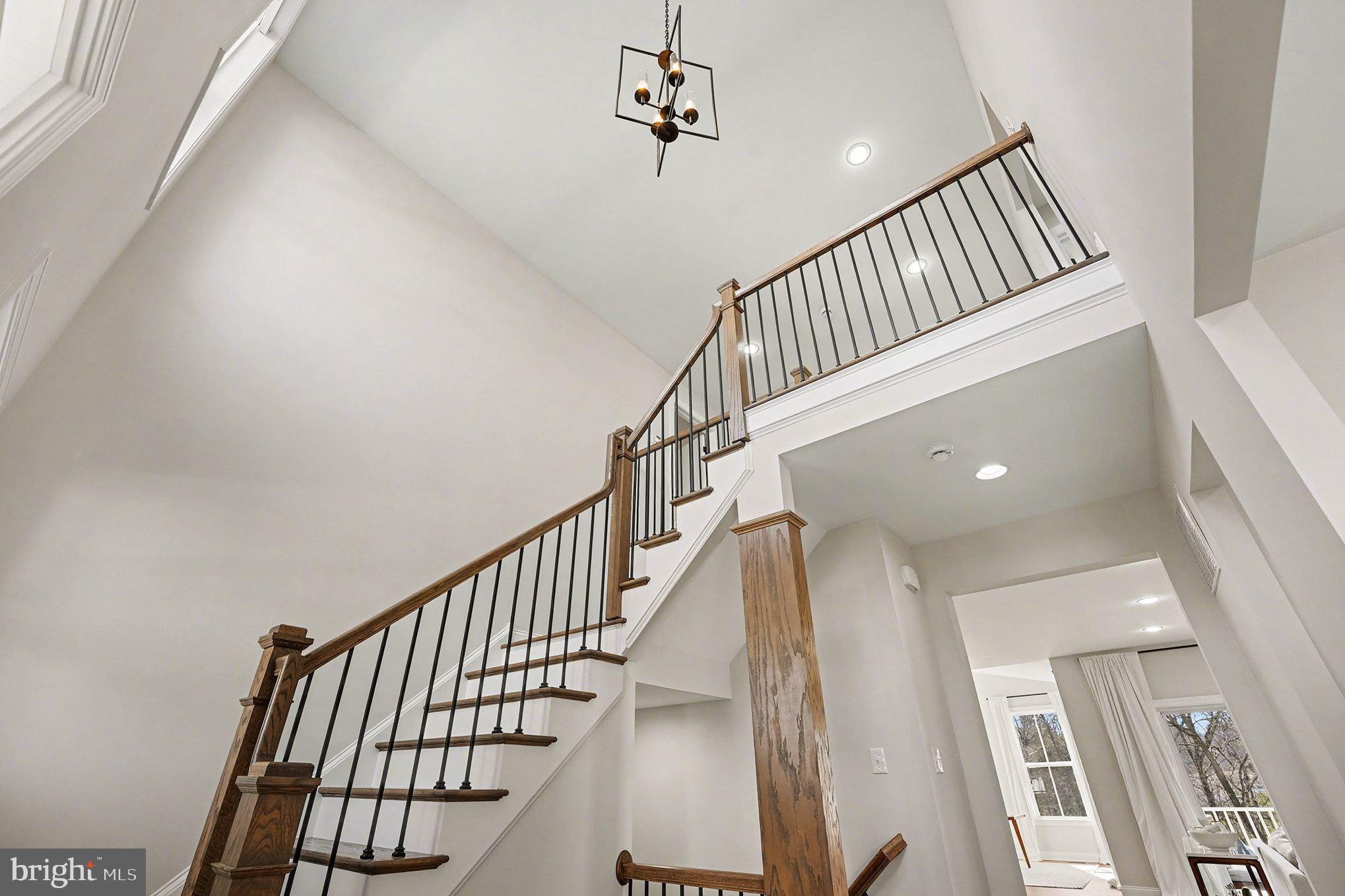 236 Indian Creek Road Telford, PA 18969 - Photo 25 of 51 a view of staircase with lots of frames and white walls