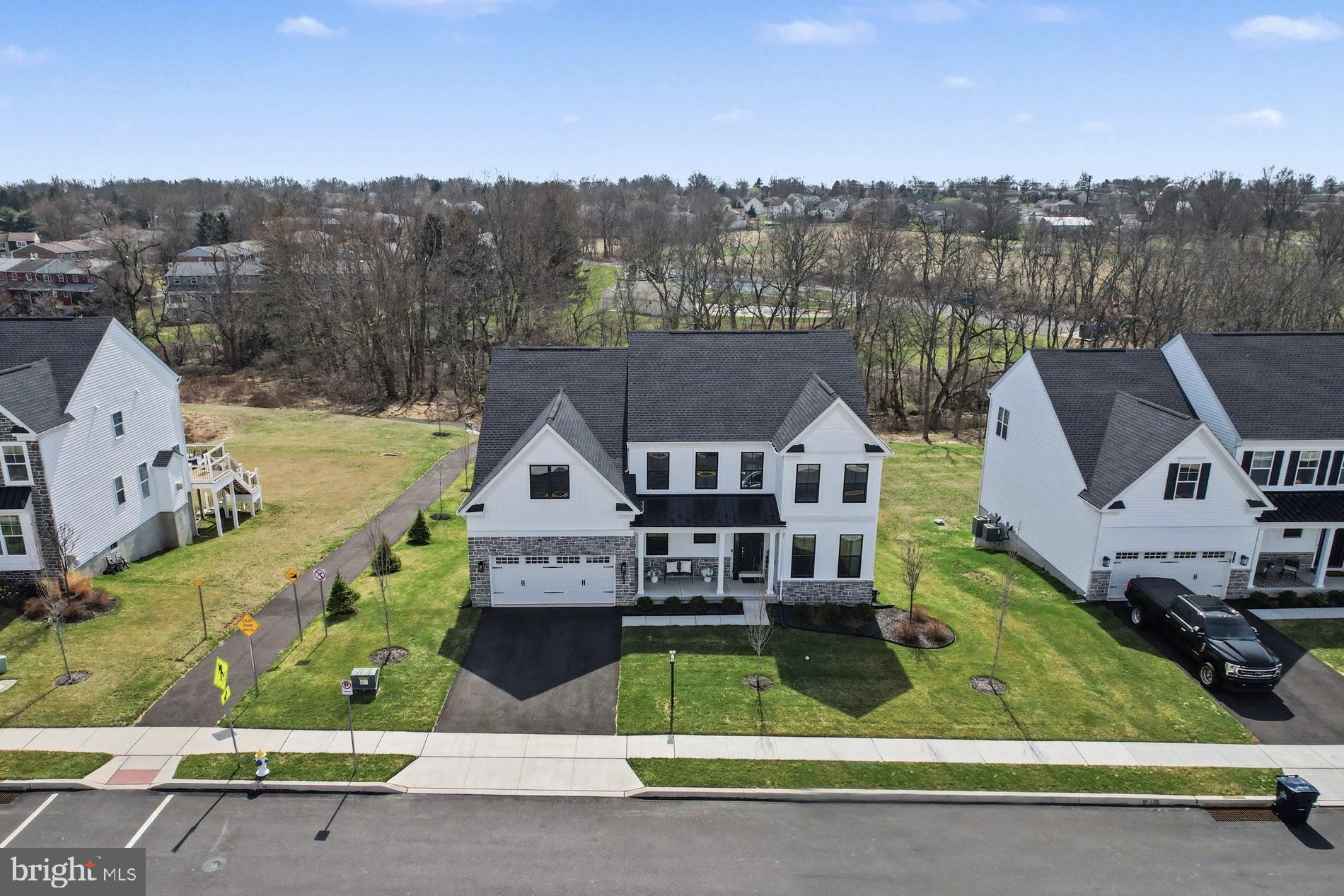 236 Indian Creek Road Telford, PA 18969 - Photo 50 of 51 an aerial view of a house with a garden