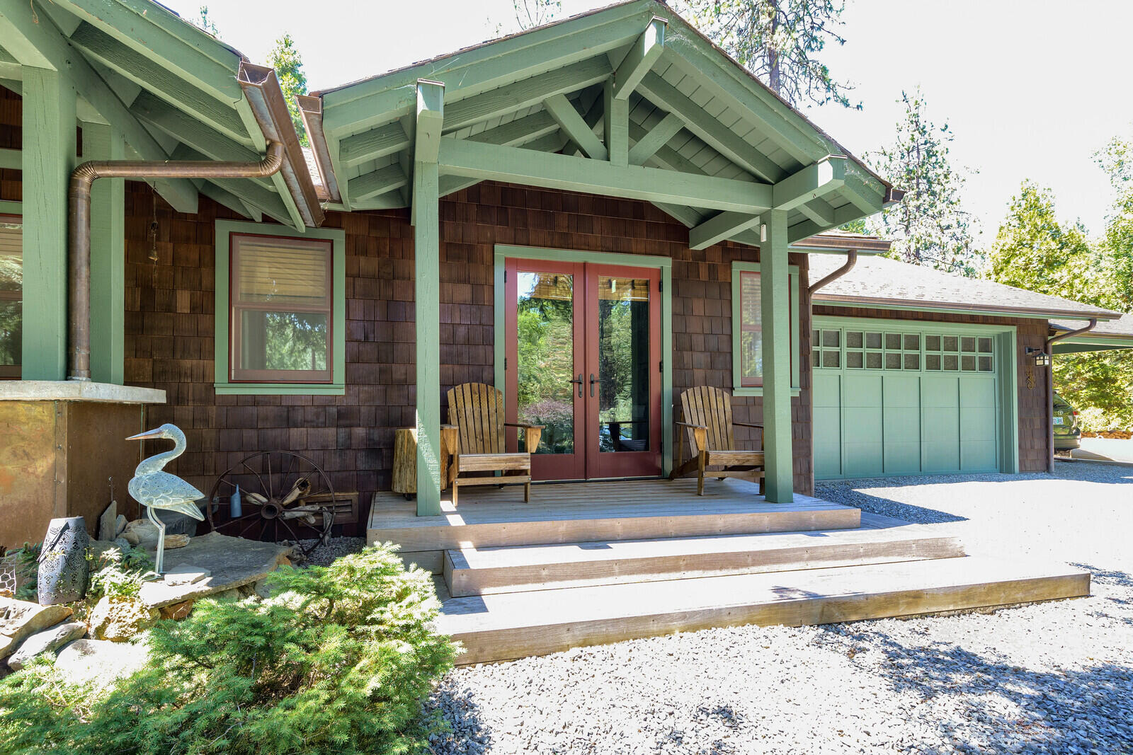 281 Rossier Lane Grants Pass, OR 97527 - Photo 3 of 63 a view of a house with a small porch and furniture