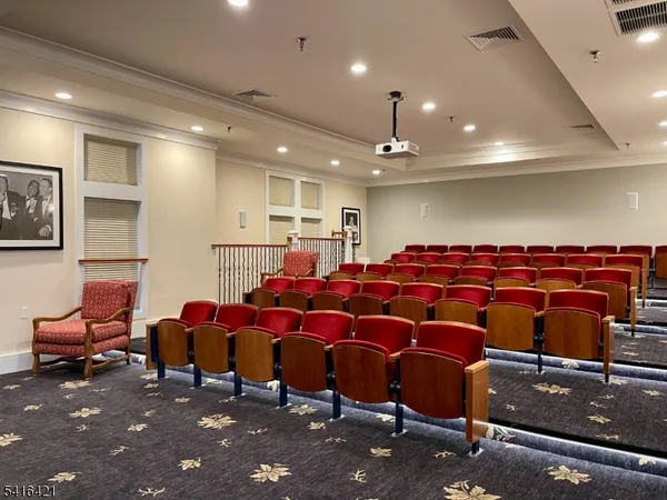 a view of a lake with a building in the background