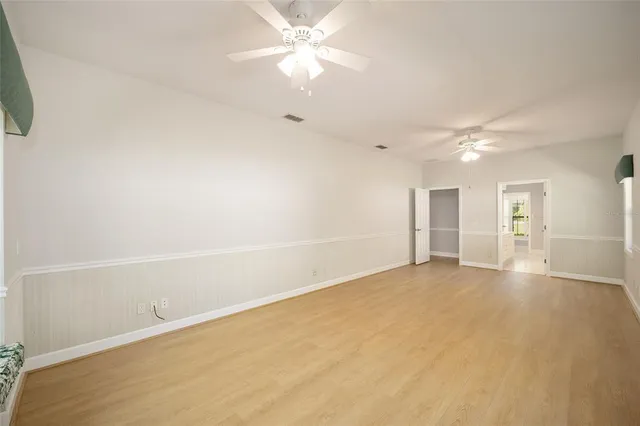wooden floor in an empty room