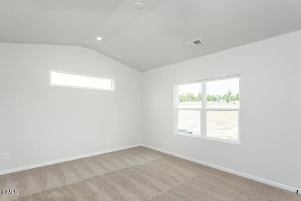 a view of empty room