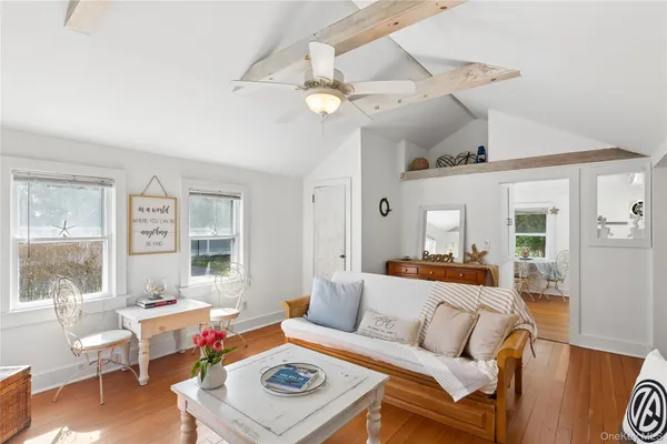 a bedroom with a bed and furniture