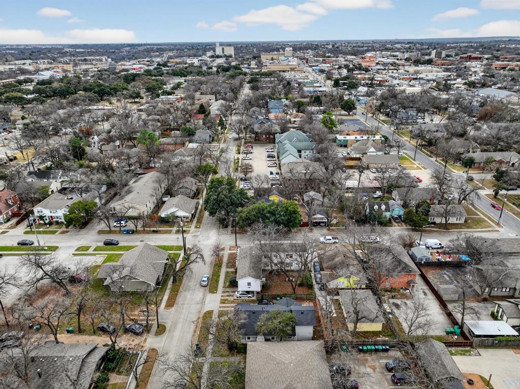 1111 North Austin Street Denton, TX 76201 - Photo 25 of 28 an aerial view of a city