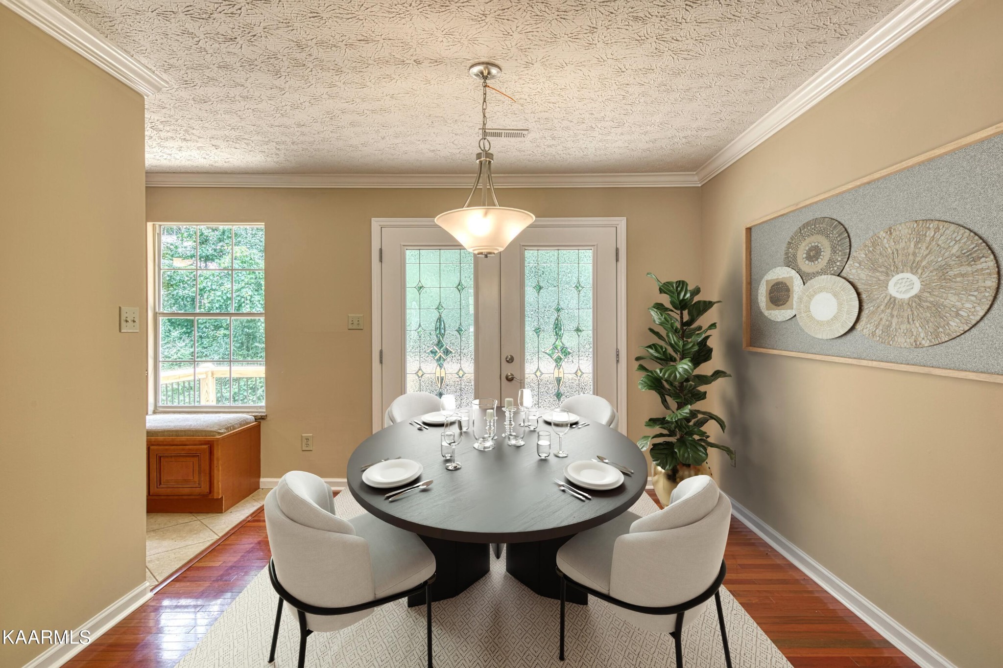 1859 Poplar Hill Road Knoxville, TN 37922 - Photo 7 of 39 a view of a dining room with furniture window and outside view