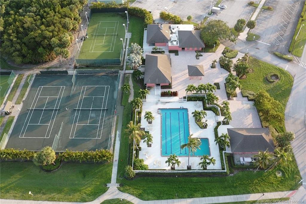 221 Northeast Plantation Road, Unit 215 Stuart, FL 34996 - Photo 70 of 83 an aerial view of a house