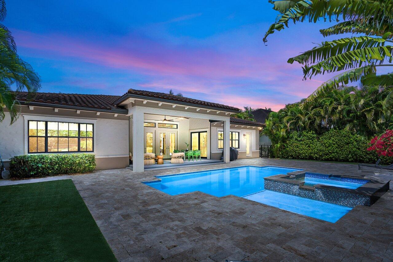 17662 Cadena Drive Boca Raton, FL 33496 - Photo 15 of 71 a view of a house with swimming pool and sitting area