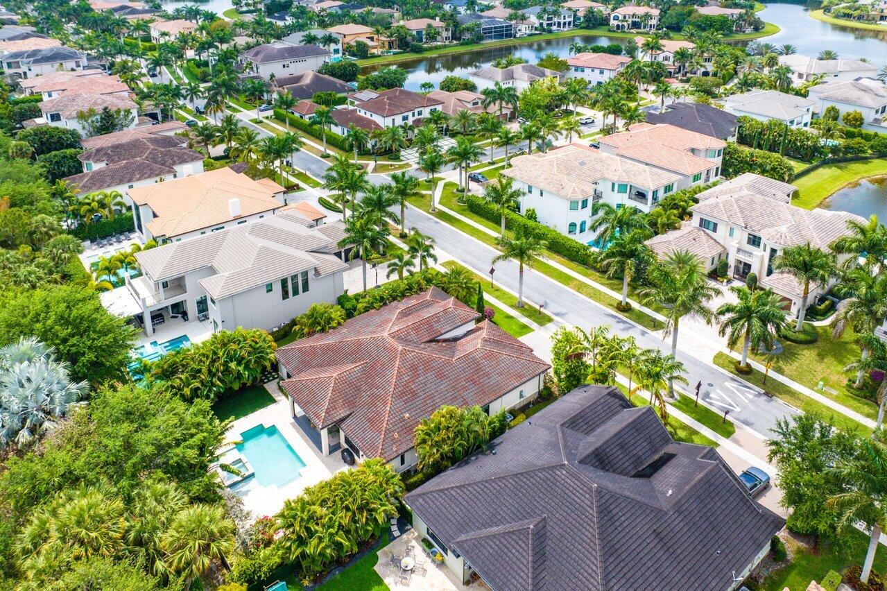 17662 Cadena Drive Boca Raton, FL 33496 - Photo 56 of 71 an aerial view of residential houses with outdoor space and trees all around