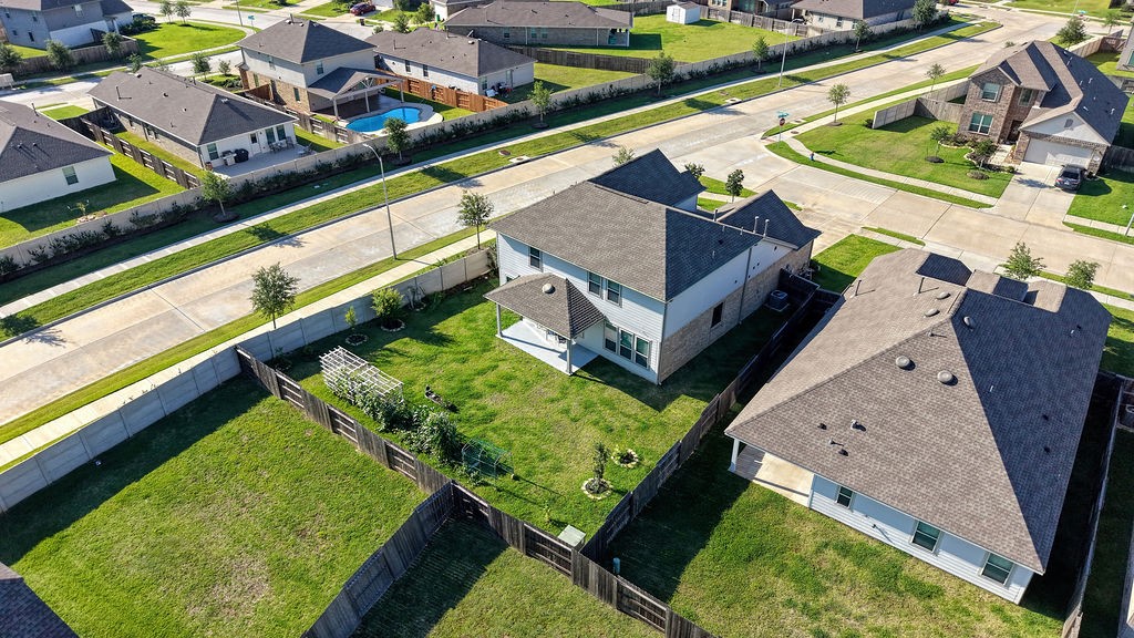 14230 Overbrook Willow Way Rosharon, TX 77583 - Photo 50 of 50 swimming pool with large trees