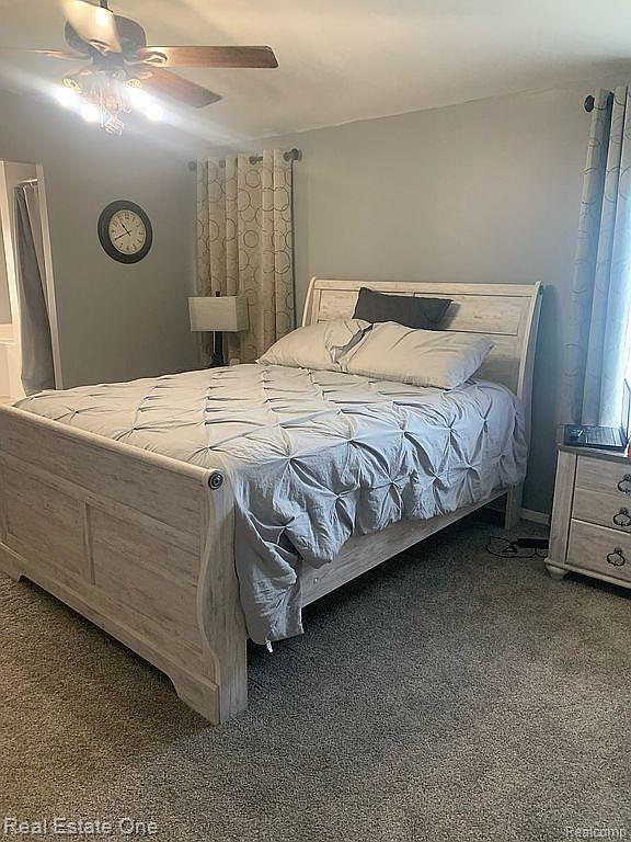 786 Chestnut Street Fowlerville, MI 48836 - Photo 8 of 19 Textured wall-to-wall carpeting