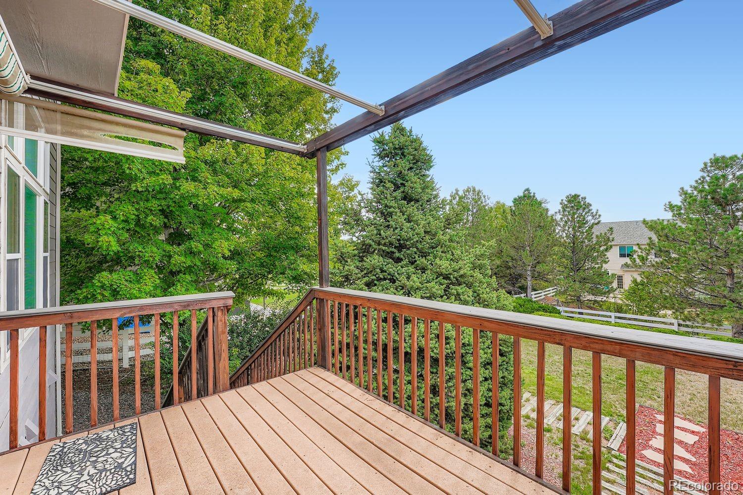 20758 East Maplewood Lane Centennial, CO 80016 - Photo 24 of 29 a view of a wooden deck