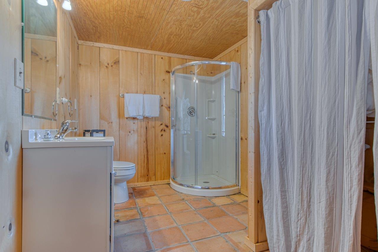 1696 Green Valley Road Peterstown, WV 24963 - Photo 112 of 132 a bathroom with a shower and a sink