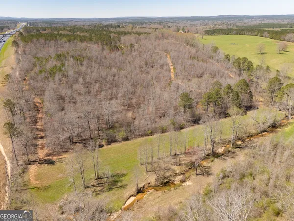 a view of a lake with a mountain in the background