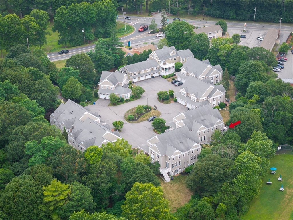 6 Essex Road, Unit 8 Ipswich, MA 01938 - Photo 32 of 35 an aerial view of a house with a garden