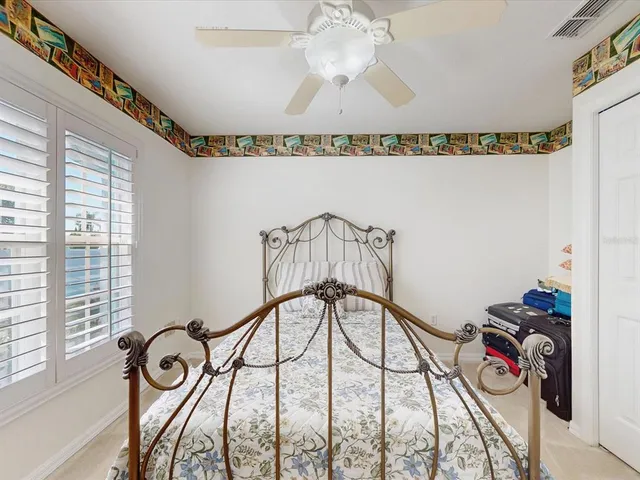 a view of dining room with furniture and window