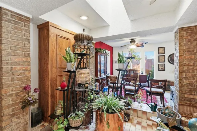 a room with musical instruments