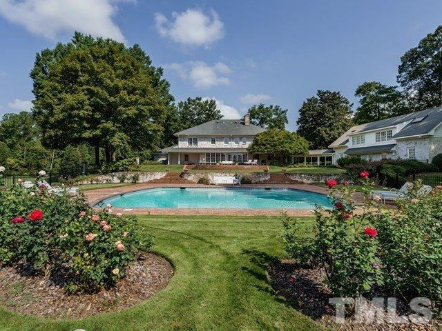 4613 Stormy Gale Road Raleigh, NC 27614 - Photo 26 of 30 a view of a house with swimming pool and yard