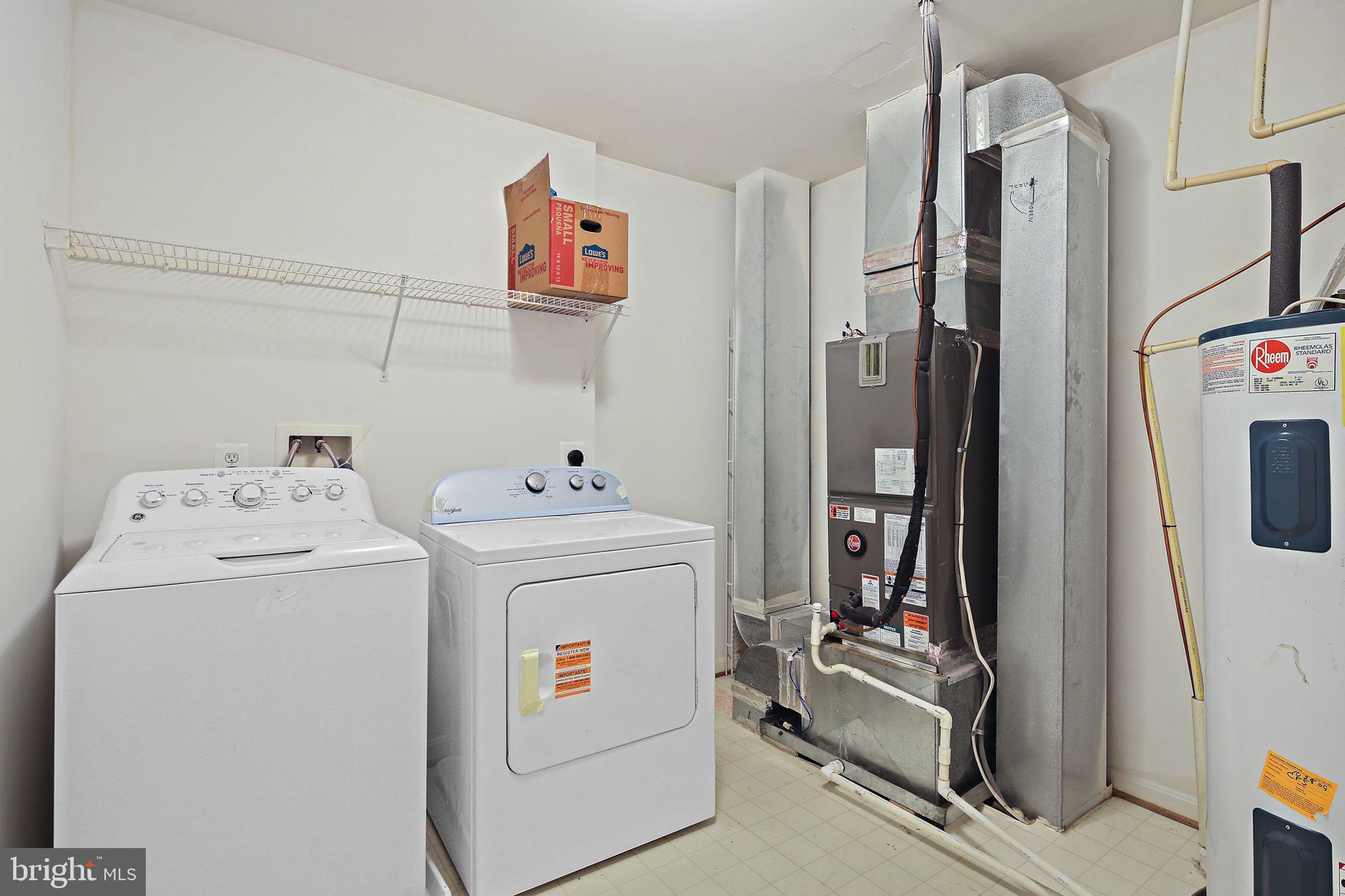 5016 Croydon Terrace Frederick, MD 21703 - Photo 24 of 34 a utility room with dryer and washer